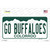 Go Buffaloes Novelty Sticker Decal