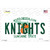 Knights Novelty Sticker Decal
