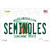 Seminoles Novelty Sticker Decal