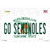 Go Seminoles Novelty Sticker Decal
