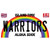 Warriors Novelty Sticker Decal