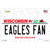 Eagles Fan Wisconsin Novelty Sticker Decal