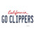 Go Clippers Novelty Sticker Decal