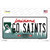 Go Saints Novelty Sticker Decal