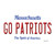 Go Patriots Novelty Sticker Decal