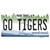 Go Tigers Novelty Sticker Decal