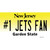 Number 1 Jets Fan New Jersey Novelty Sticker Decal