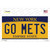 Go Mets Novelty Sticker Decal