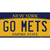 Go Mets Novelty Sticker Decal