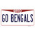 Go Bengals Novelty Sticker Decal