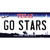 Go Stars Novelty Sticker Decal