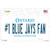 Number 1 Blue Jays Fan Novelty Sticker Decal