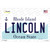 Lincoln Rhode Island Novelty Sticker Decal