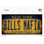 Bills Mafia New York Yellow Rusty Novelty Sticker Decal