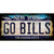 Go Bills New York Rusty Novelty Sticker Decal