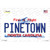 Pinetown North Carolina Novelty Sticker Decal