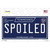 Spoiled Tennessee Blue Novelty Sticker Decal