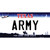 Texas Army Novelty Sticker Decal