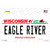 Eagle River Wisconsin Novelty Sticker Decal