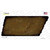 Brown Solid Novelty Rusty Tennessee Shape Sticker Decal