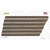 Tan Solid Novelty Corrugated Tennessee Shape Sticker Decal