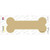 Gold Solid Novelty Bone Sticker Decal