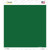Green Solid Novelty Square Sticker Decal