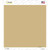 Gold Solid Novelty Square Sticker Decal