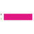 Pink Solid Blank Novelty Narrow Sticker Decal