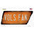 Vols Fan Novelty Rusty Tennessee Shape Sticker Decal