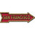 San Francisco Novelty Arrow Sticker Decal
