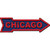 Chicago Novelty Arrow Sticker Decal