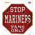 Mariners Fans Only Novelty Octagon Sticker Decal