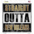 Straight Outta New Orleans Novelty Square Sticker Decal