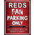 Reds Novelty Rectangle Sticker Decal