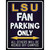 LSU Novelty Rectangle Sticker Decal