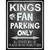 Kings Novelty Rectangle Sticker Decal