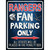 Rangers Novelty Rectangle Sticker Decal