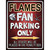 Flames Novelty Rectangle Sticker Decal