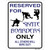 Reserved For Skateboarders Only Novelty Rectangle Sticker Decal