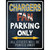 Chargers Novelty Rectangle Sticker Decal