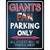 Giants Novelty Rectangle Sticker Decal