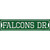 Falcons Dr Novelty Narrow Sticker Decal