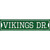 Vikings Dr Novelty Narrow Sticker Decal