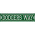 Dodgers Way Novelty Narrow Sticker Decal