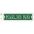 Marlins Way Novelty Narrow Sticker Decal