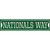 Nationals Way Novelty Narrow Sticker Decal