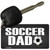 Soccer Dad Novelty Metal Key Chain KC-8566