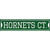 Hornets Ct Novelty Narrow Sticker Decal