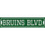 Bruins Blvd Novelty Narrow Sticker Decal